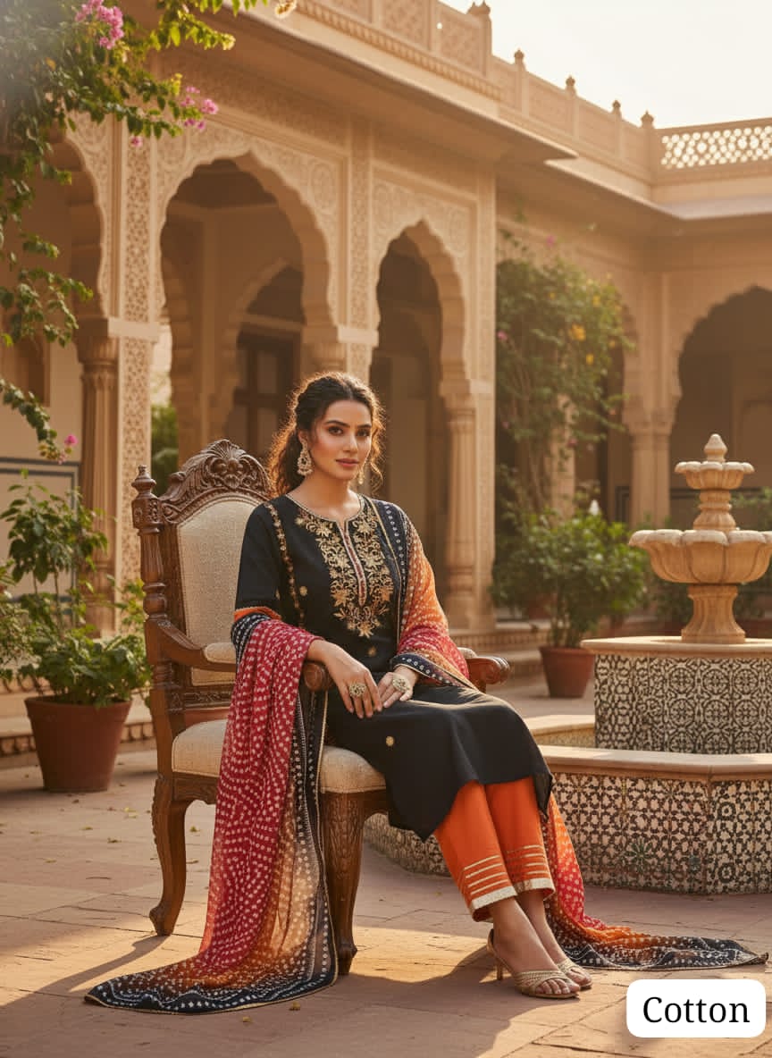 Black Partywear Dress For M= Women