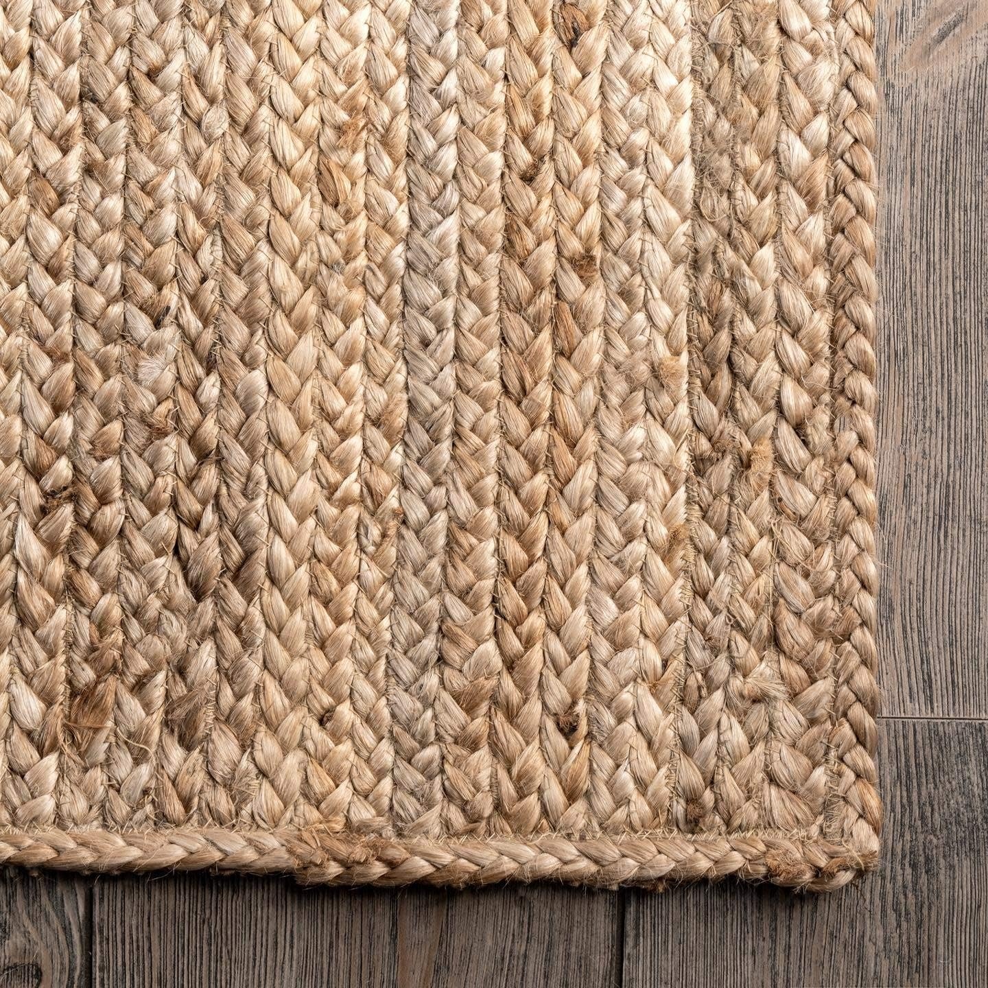 Natural Fiber Hallway Runner Rug Handwoven Natural Fiber Runner Rug for Hallway and Kitchen Décor