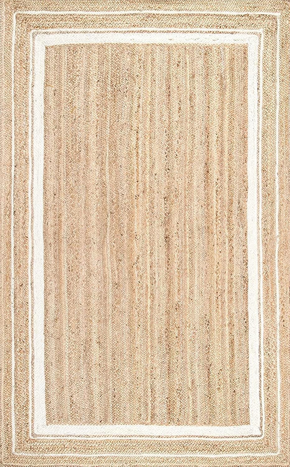 white Jute rug