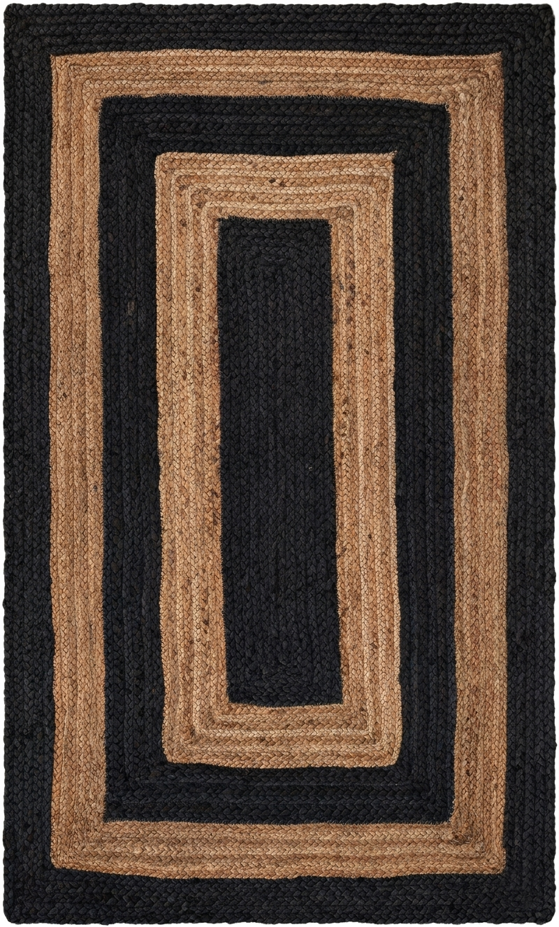 Black Floor Carpet Rug